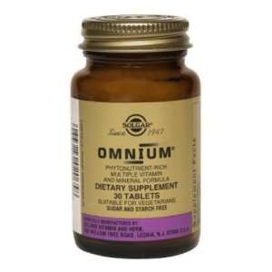  Solgar   Omnium Multiple Vitamin, 60 tablets Health 