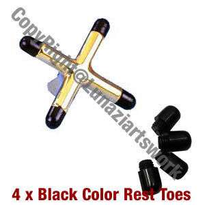 Table Snooker, Pool, Billiards Cue Rest / Spider Toes x 4  