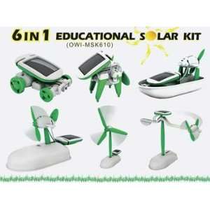  OWI   6 In 1 Educational Solar Kit (Science) Toys & Games