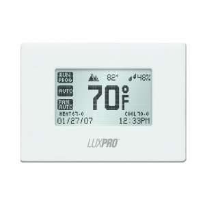  Lux PSPU732T Touch Screen 7 Day Deluxe Programmable Thermostat 