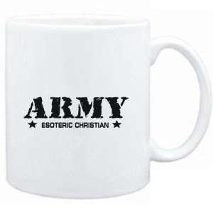  Mug White  ARMY Esoteric Christian  Religions Sports 