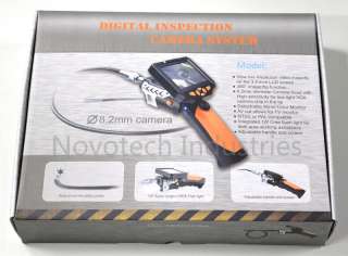 Dia 8.2mm Flashlight Tube Snake Camera Cam Endoscope Inspection 