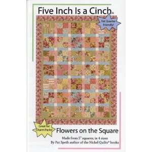   QUILTS FIVE INCH IS A CINCH QUILT PATTERN Arts, Crafts & Sewing