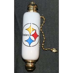  Pittsburg Steelers Porcelain Fan/Light Chain Pull 