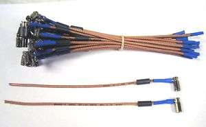 ONE 6 INCH FLEXIBLE MICROWAVE COAX CABLE SMB to PCB  