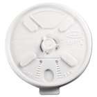 Dart 10FTL White Lift N Lock Lid for Foam Cups and Containers (Case of 
