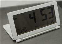   clock, calendar, thermometer, sleep function LCD display digital clock