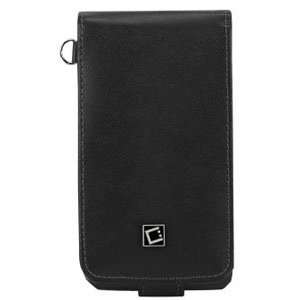   Leather Flip Case Pouch Black For HTC EVO 4G 