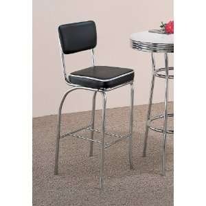  Wildon Home 2045 Red Cliff 29 Retro Bar Stool with Back 