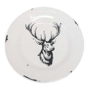  Glitterville Stag Salad Plate