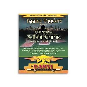  Ultra Monte Card Trick w/DVD (by Daryl) 