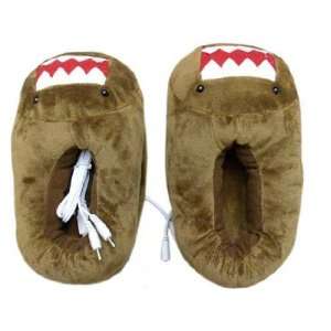  domo kun anime plush slipper used by mental shippng by air 