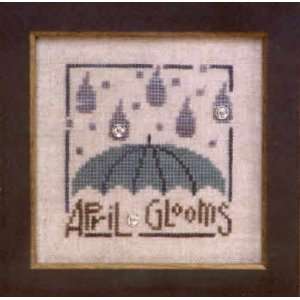  Snappers   April Glooms (cross stitch) Arts, Crafts 