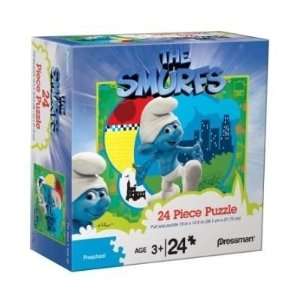  The Smurfs 24 Piece Puzzle   Clumsy in the City Toys 