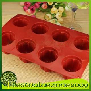   Flower Cake Soap Chocolate Cookie Muffin Jelly Mold Tray Party  