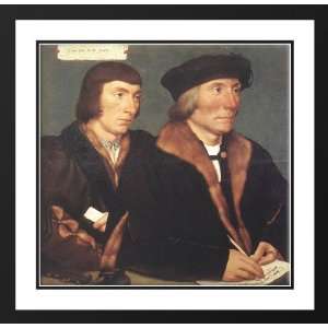 Double Portrait of Sir Thomas Godsalve and His Son John 20x20 Framed 