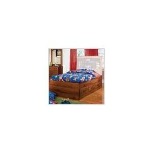 One Side Only Kathy Ireland City Park Kids Captains Bed Frame Only in 