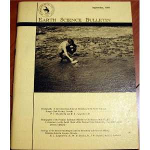  Earth Science Bulletin September 1971 Wyoming Geological 