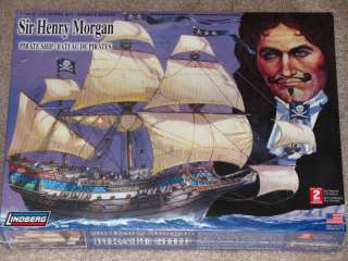 Lindberg SIR HENRY MORGAN Pirate Ship Model Kit 1/160 NEW  