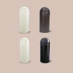    Brown Marshal Fire Resistant Plastic Containers