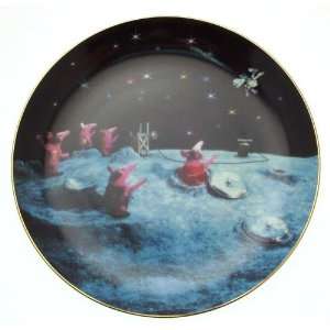   Golden Age of Childrens TV The Clangers plate CP1696
