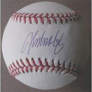  Autographed John Smoltz Ball   National League Sports 