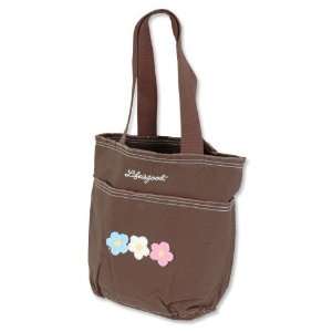   RAW EDGE TOTE BAG BROWN *Great Bag, Great Message*