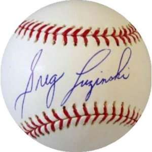 Greg Luzinski autographed official Major League baseball (Phillies)