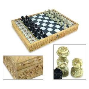  Soapstone chess set, Classic Lifestyle