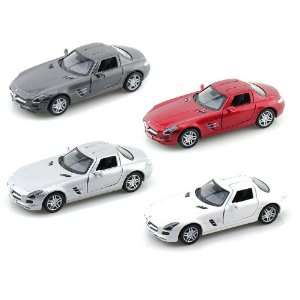  Set of 4   Mercedes Benz SLS AMG 1/36 Toys & Games