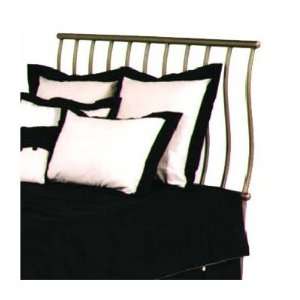  Sleigh Headboard Only Metal Finish Aged Iron, Size Queen 