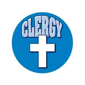  Round Decal Clergy 