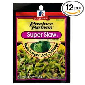 Produce Partners Super Slaw Mix, 1.1 Ounce (Pack of 12)  