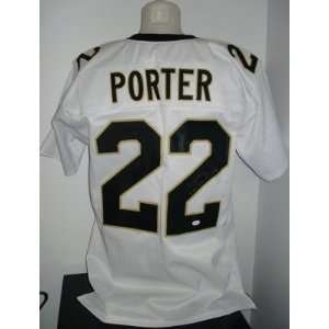  Tracy Porter Autographed Uniform   SB XLIV CHAMPS JSA 