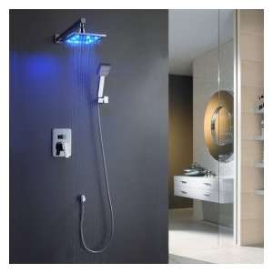  Sprinkle®   Color Changing LED Shower Faucet with 8 inch 