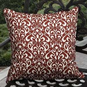  Richloom 20 Outdoor Throw Pillows in Red/Ivory (Set of 2 