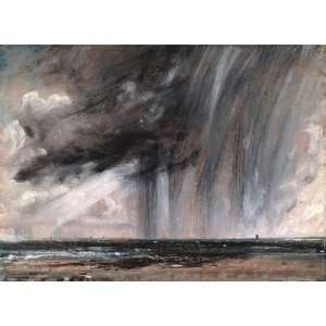     John Constable   24 x 18 inches   Seascape Study with Rain Cloud