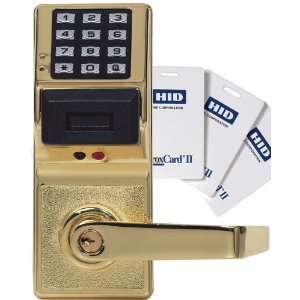 Alarm Lock PDL3000 5 Trilogy Proximity/Keypad Lock w/ Audit Trail 