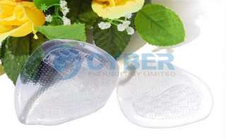 pair Silicone Gel Cushion Insoles Foot Care Shoes Pad  