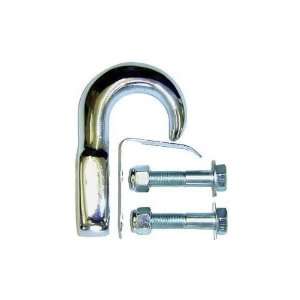  8 piece Tow Hook Kit with Safety Clip   Chrome Finish 