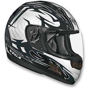  Vega Altura Stryker Helmet   2X Large/Black Automotive