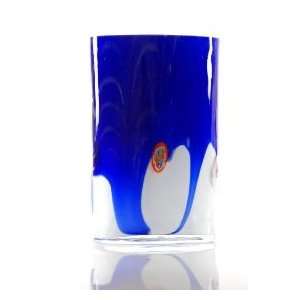  Cobalt Blue Art Glass Vase X452