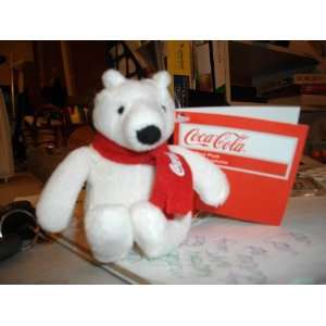  Coca Cola Polar Bear Plush COLLECTIBLE #51128 (3x2.5 