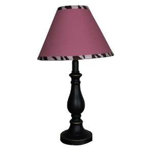  Lamp Shade for (Brown) Pink Zebra Baby Bedding Set By Sisi Baby