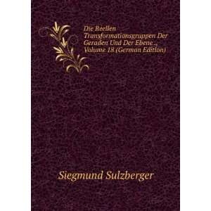   Der Ebene ., Volume 18 (German Edition) Siegmund Sulzberger Books