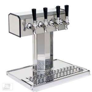   BT 4 MF Stainless Steel 4 Faucet Tee Tower