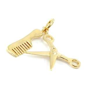  Pendant plated gold Passion Coiffure golden. Jewelry