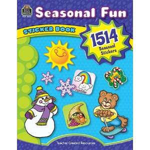   Seasonal Fun Sticker Book By Teacher Created Resources Toys & Games