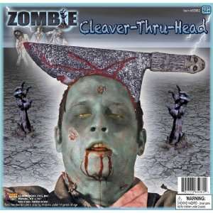  Zombie Cleaver Thru Head 