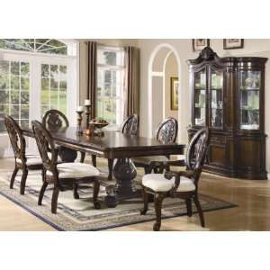  Tabitha Master Dining Room 9 PC Collection in a Rich 
